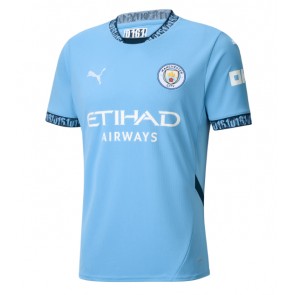 Manchester City Domácí Dres 2024-25 Krátký Rukáv